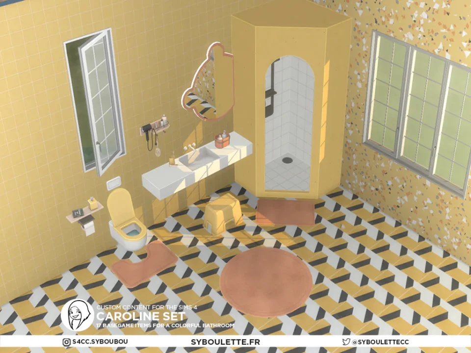 Caroline bathroom set (2022)