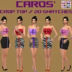 CAROS' CROP TOP