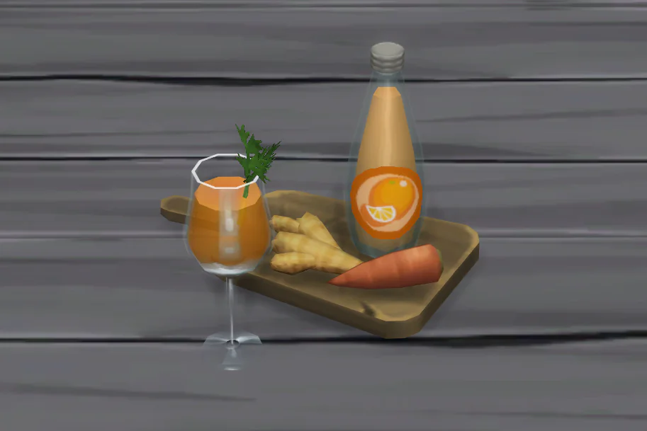 Carrot Ginger Mimosa Drink Recipe