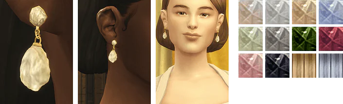 Vintage with Pearl II - Maelyn Pearl Earrings