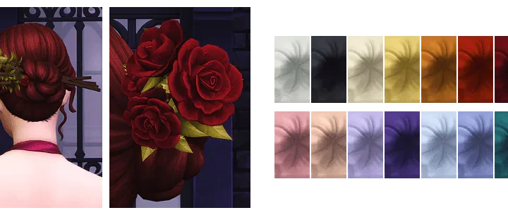 Countess of Darkness - Nyxie Rose Headpiece
