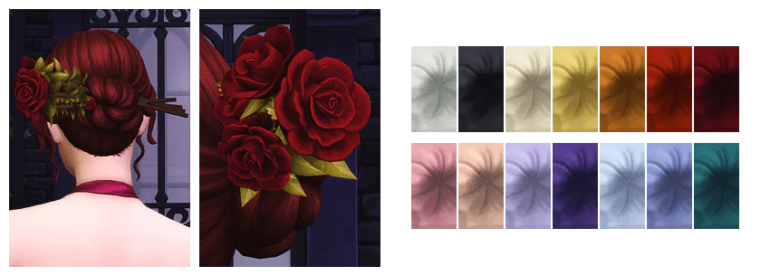 Countess of Darkness - Nyxie Rose Headpiece