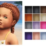 Summer in Tartosa II - Soleil Hair with Flower Acc Set