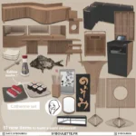 Catherine sushis restaurant set (2022)