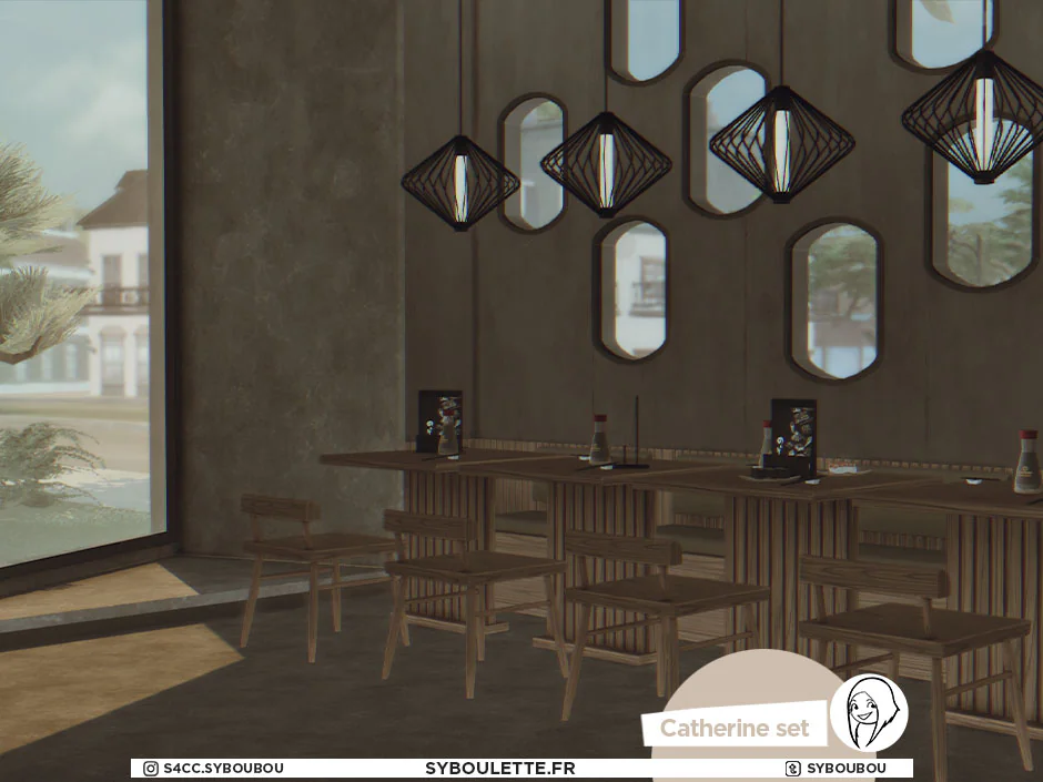 Catherine sushis restaurant set (2022)