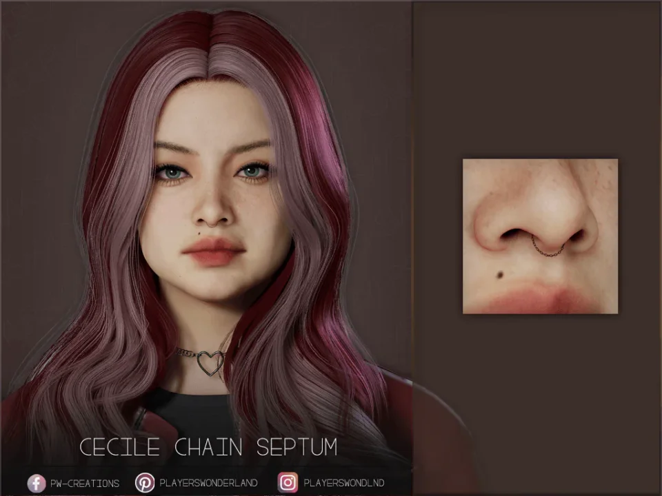 Cecile Septum Piercing