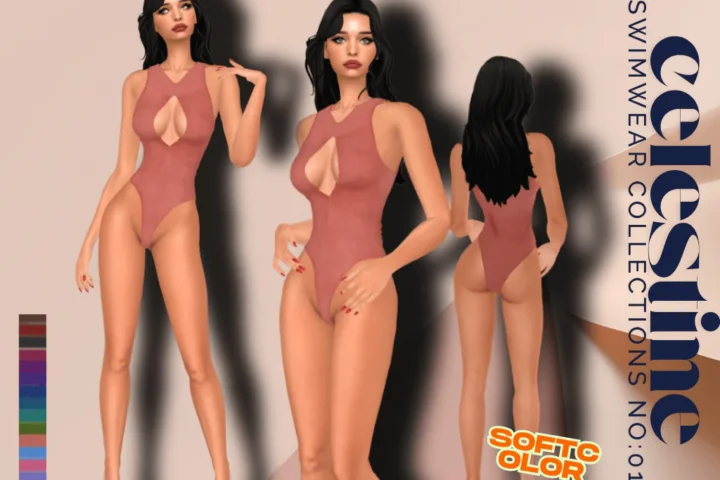 CELESTINE SWIMWEAR COLLECTIONS NO: 01 SOFTCOLOR