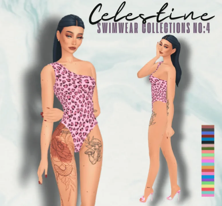 CELESTINE SWIMWEAR COLLECTIONS NO: O4