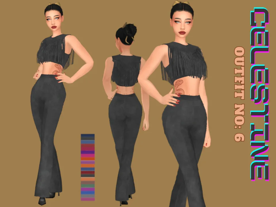 CELESTINE OUTFIT No: 6