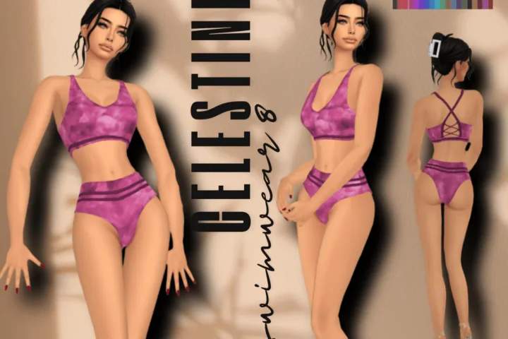 CELESTINE SWIMWEAR COLLECTIONS NO: O8