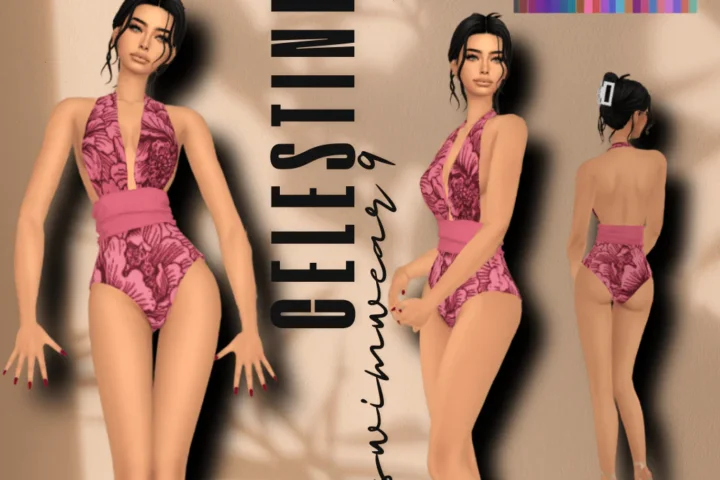 CELESTINE SWIMWEAR COLLECTIONS NO: O9