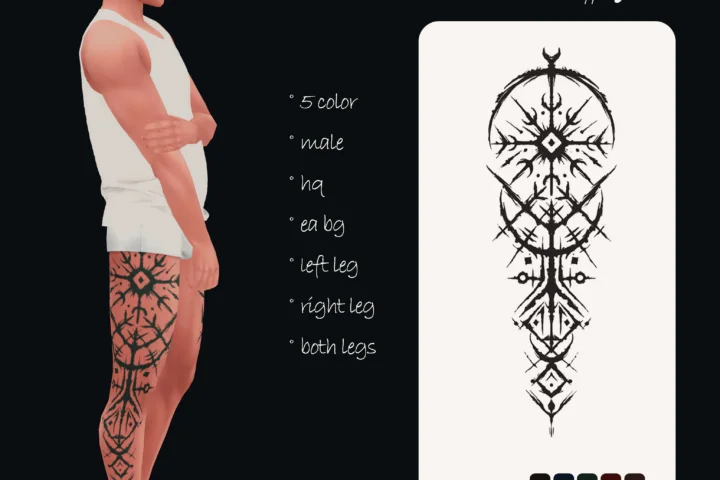 moonmoonsim celtic male tattoo 1