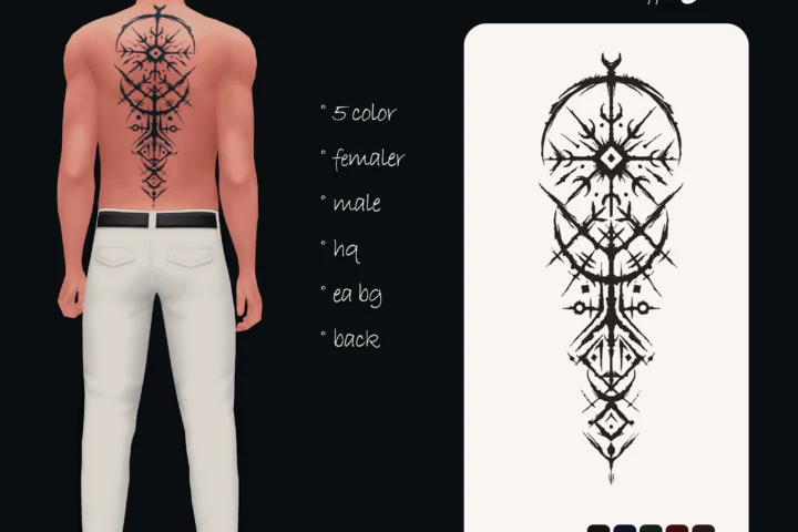 moonmoonsim celtic female tattoo 3