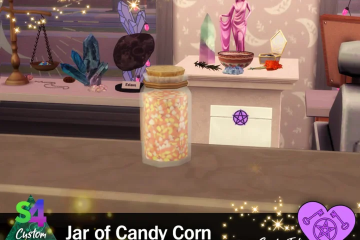 Candy Corn jar