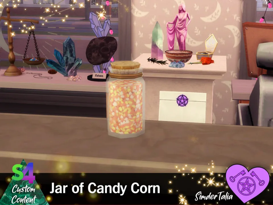 Candy Corn jar