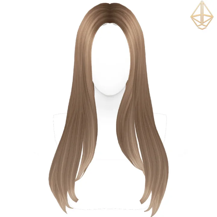 Aurum - Syla maxis mix hairstyle (adult)