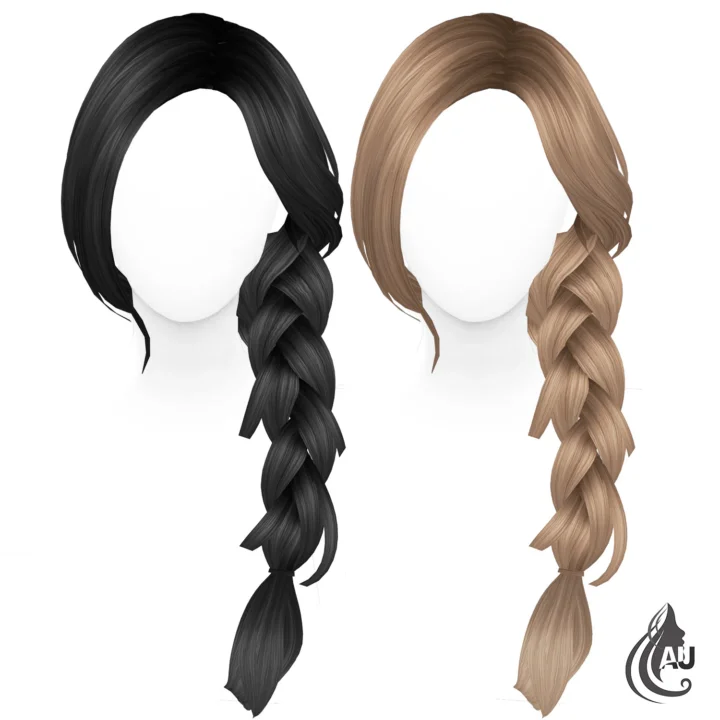Aurum - Kelsa maxis mix hairstyle (adult)