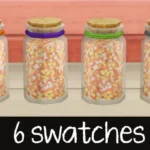 Candy Corn jar
