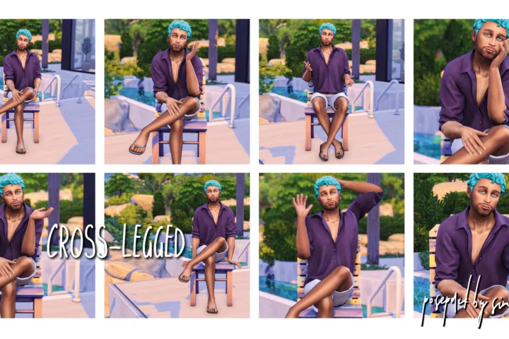 [simmireen] cross-legged