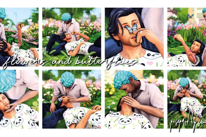 [simmireen] flowers and butterflies