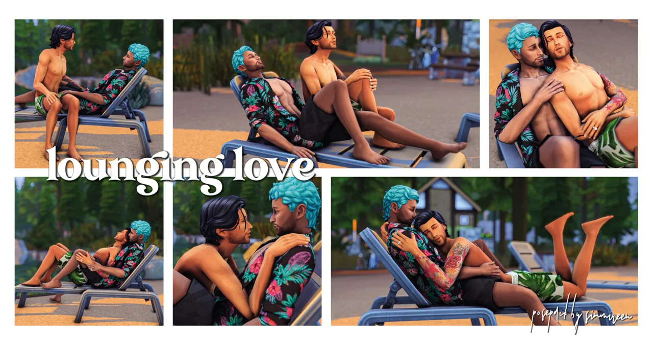 [simmireen] lounging love