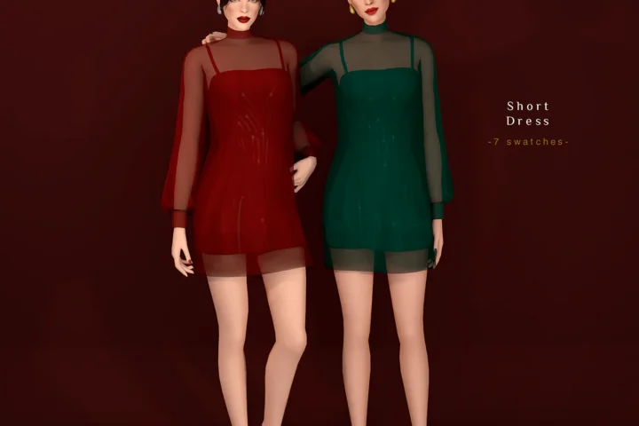 Champagne Collection - Short Dress