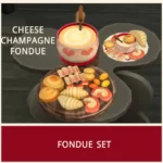 Cheese Champagne Fondue - Blush And Bubbles Fondue