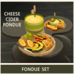 Cheese Cider Fondue - Rustic Gold Fondue