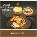 Cheese Spiced Rum Fondue - Tavern Ember Fondue