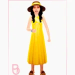 Child Girl Dress - Family Trip Outfits - 3 versions
