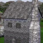 Settlers Miner's Huts Chimneys