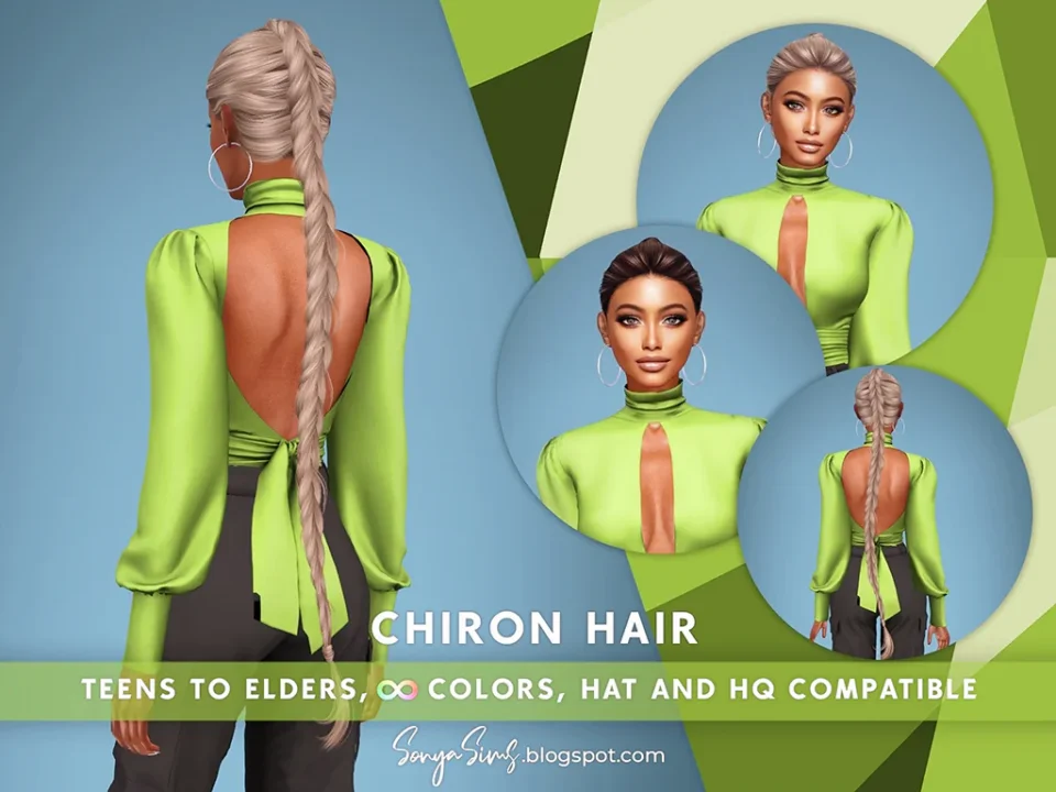 SONYASIMS - CHIRON HAIR (NO BANGS)