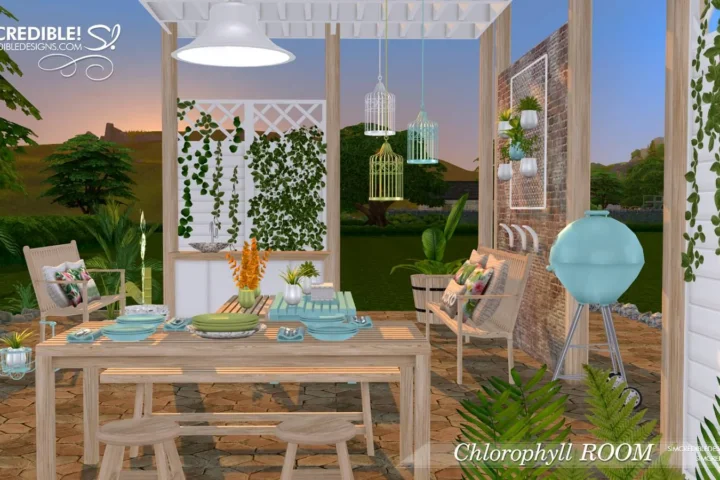 Chlorophyll Patio -Room 🍡♨️🌿🌞