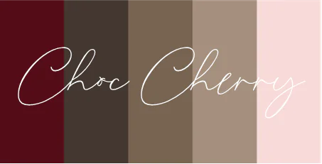 Coolors Custom Palette Wallpapers – Choc Cherry