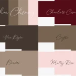 Coolors Custom Palette Wallpapers – Choc Cherry