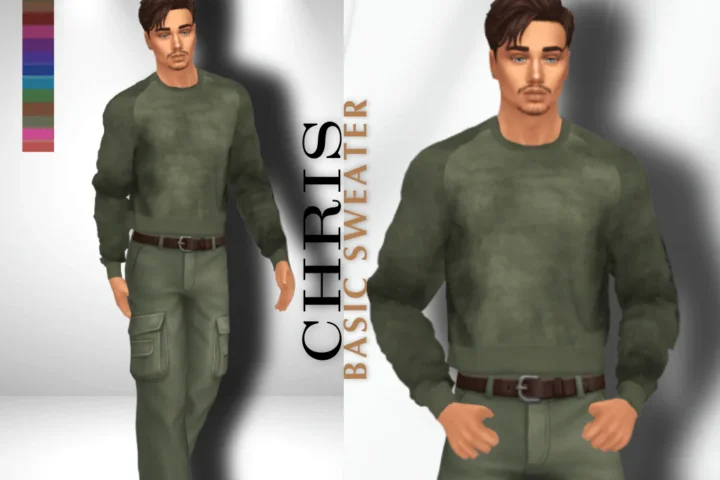 CHRIS BASIC SWEATER