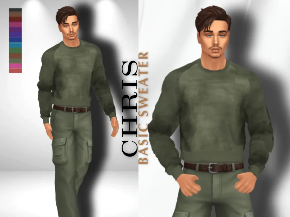 CHRIS BASIC SWEATER