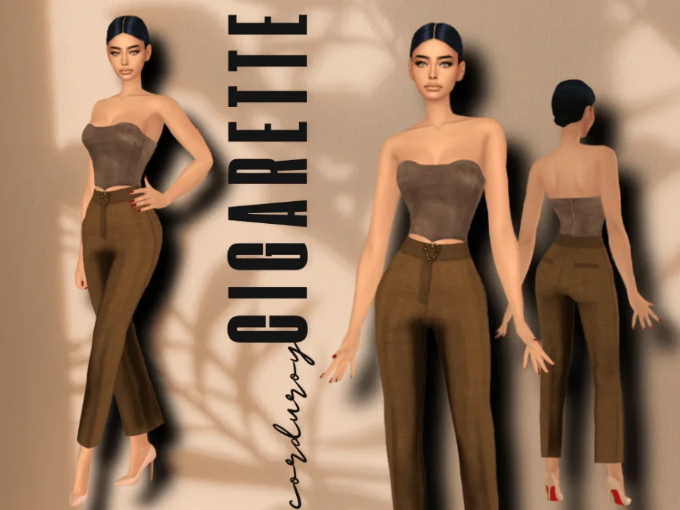 CIGARETTE CORDUROY