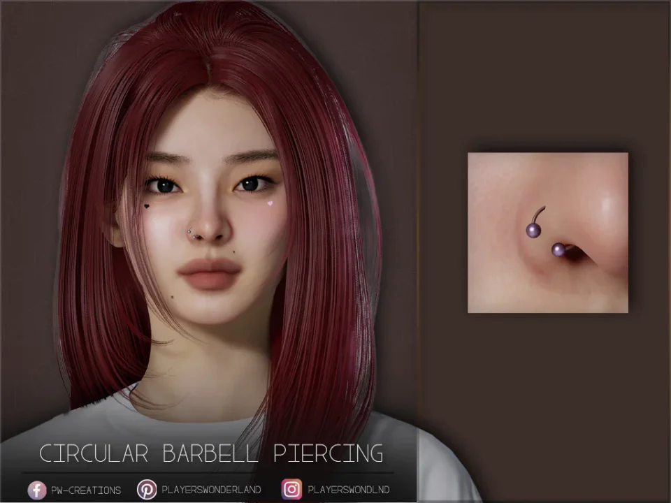 Circular Barbell Piercing