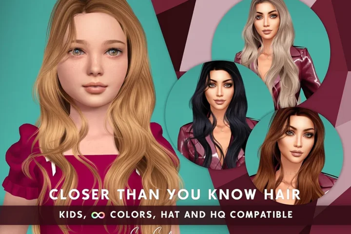 SONYASIMS - CLOSER THAN YOU KNOW HAIR KIDS