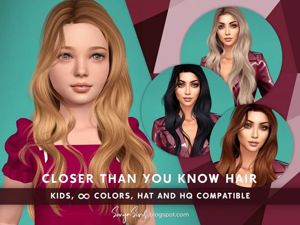 SONYASIMS - CLOSER THAN YOU KNOW HAIR KIDS