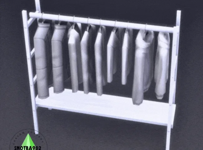 Clothes Rack ( Recolore )