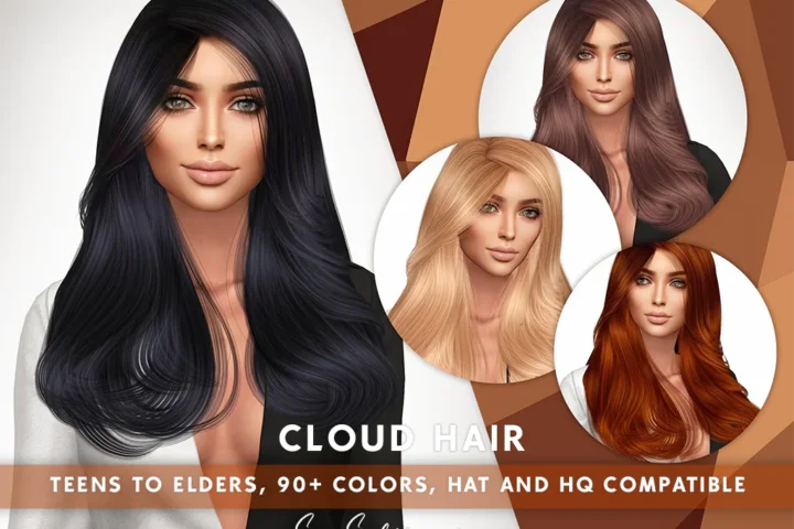 SONYASIMS - CLOUD HAIR