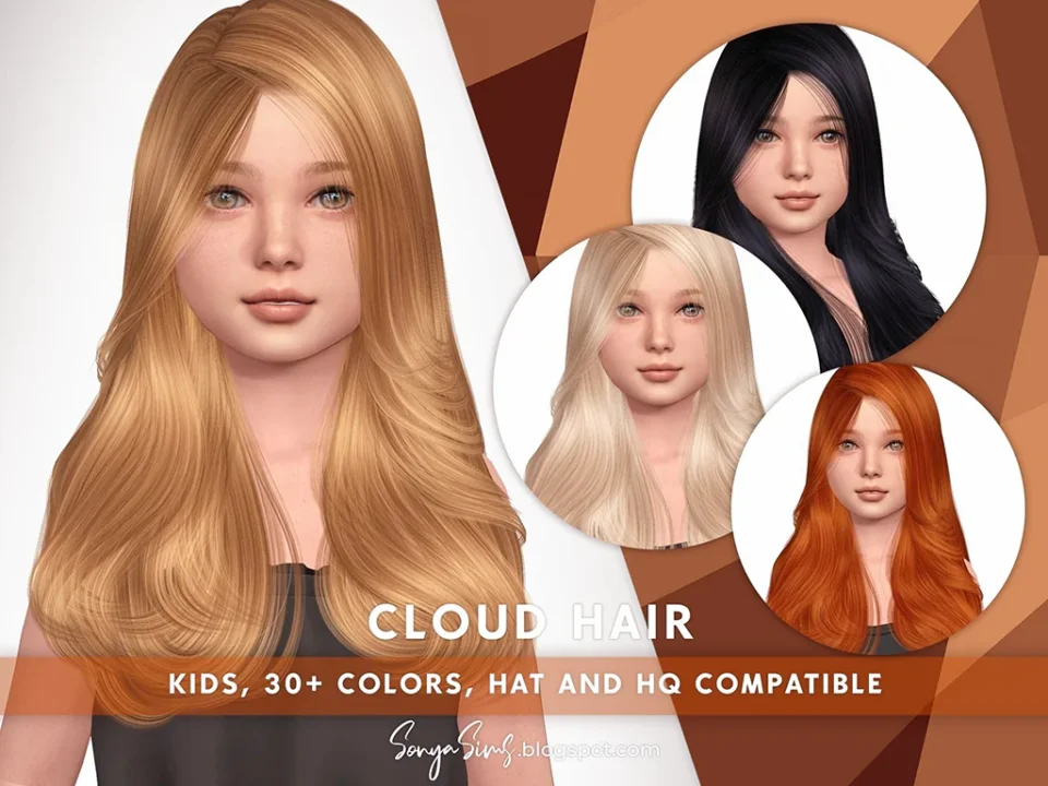 SONYASIMS - CLOUD HAIR KIDS