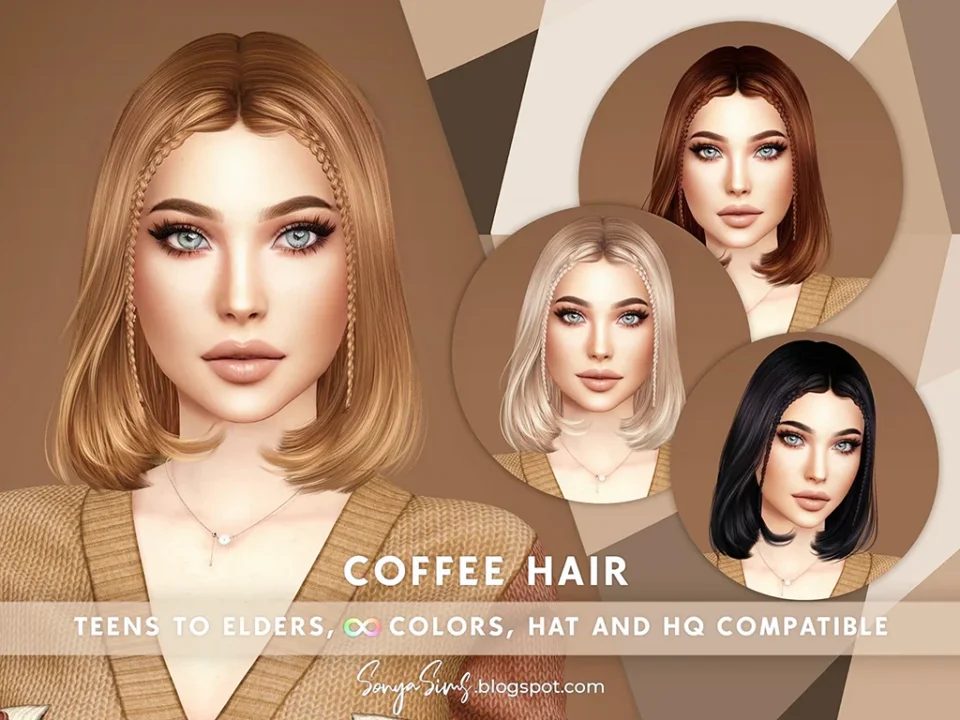 SONYASIMS - COFFEE HAIR