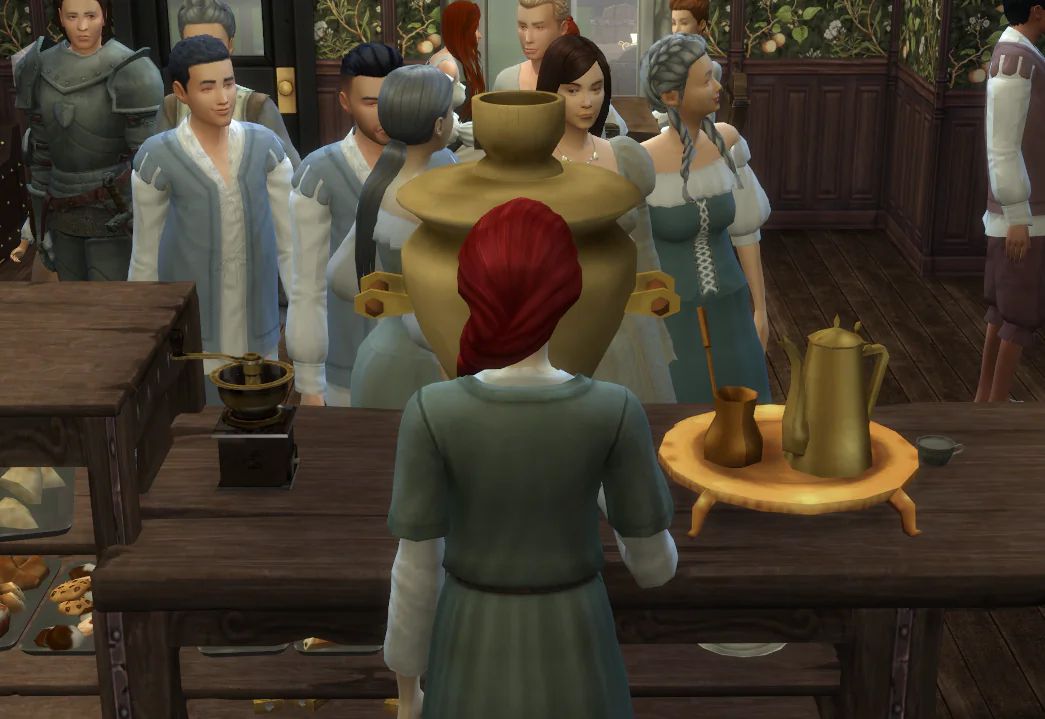 Hot beverages for the historical sims