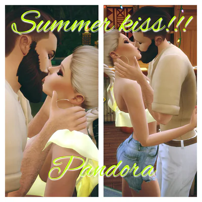 Summer kiss animation