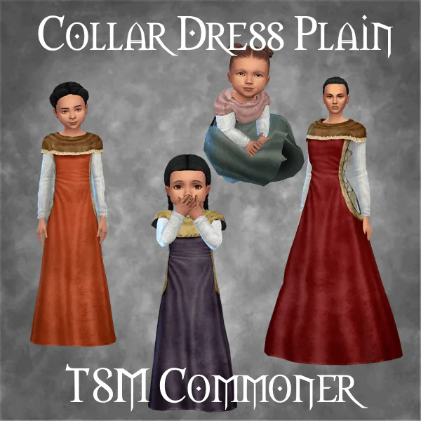 TSM Commoner Collar Dress for All Ages