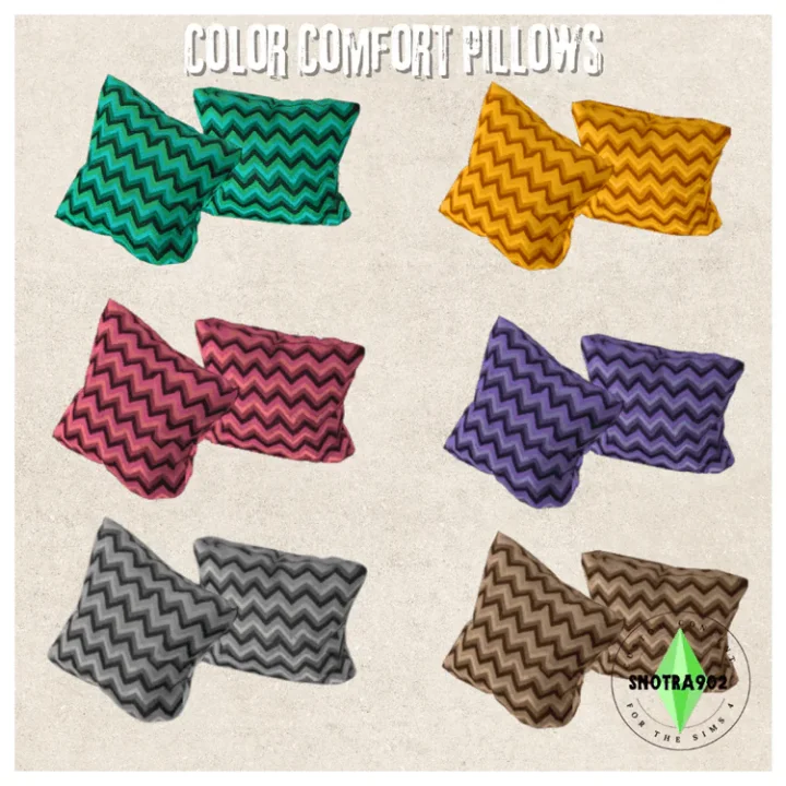 Color Confort Pillows