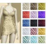 Silky & Pattern - Vera Mini Dress [Organic Pattern]